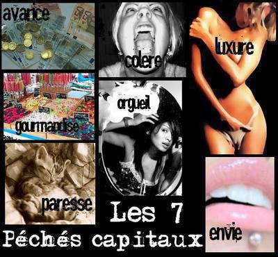 c koi vs 7pécher capitaux?moi c l'envie,la gourmandiz,la luxure bcp é surtt la colèr!(mdr)